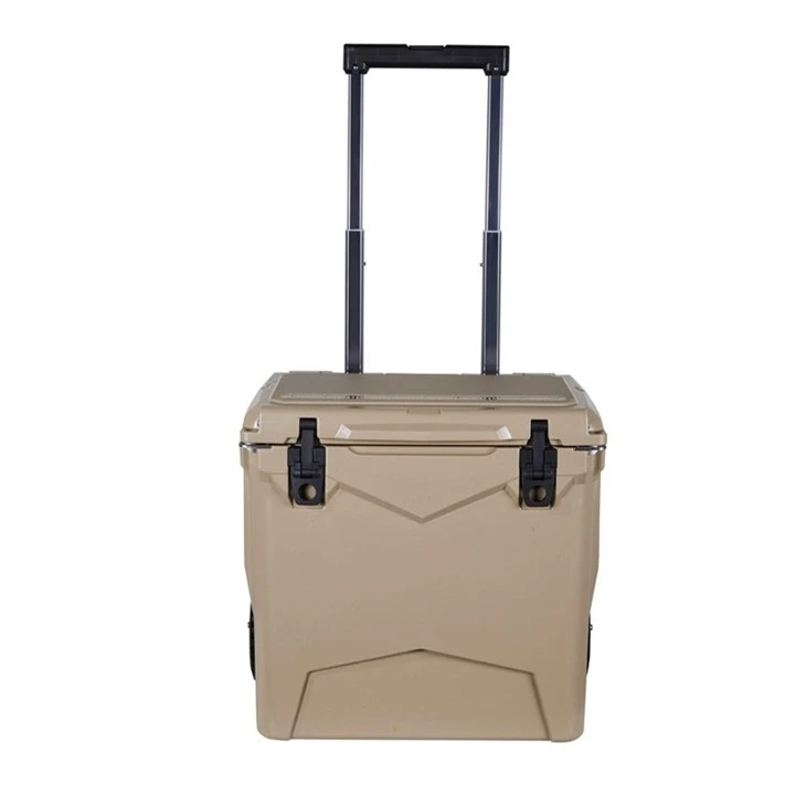 45QT Plastic Cooler Box With Wheels